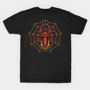 Spidero Back Print T-Shirt